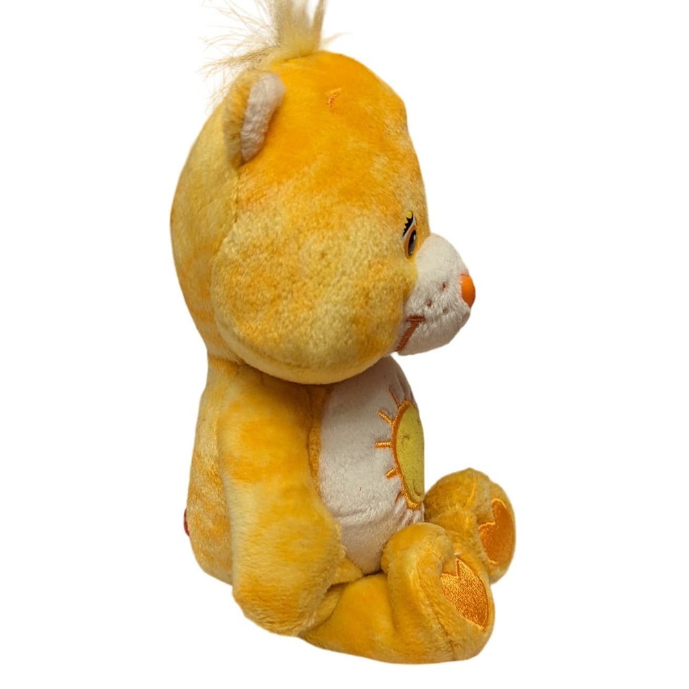 Care Bears Funshine Bear Tie Dye Special Edition 8" Vintage Plush (2003) - Picture 2 of 9